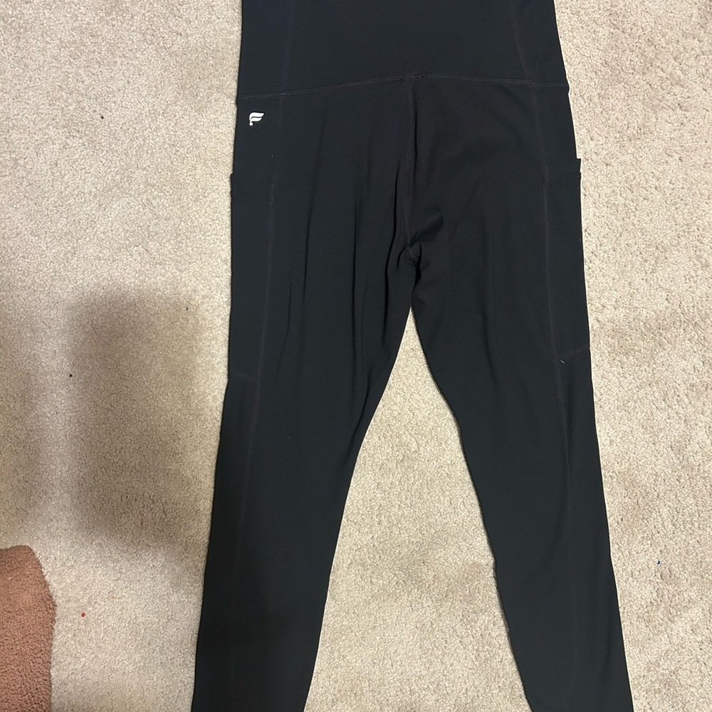 Maternity Black Fabletics Leggings - Picture 2 of 5